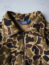 Load image into Gallery viewer, 1980&#39;s Woolrich Duck Camo Wool Bomber Jacket - S
