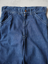 Load image into Gallery viewer, 1960&#39;s Lee Union Made Sanforized Carpenter Jeans - 30&quot;
