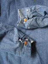 Load image into Gallery viewer, 1970&#39;s Blue Bell Blanket Lined Denim Chore Coat - M/L
