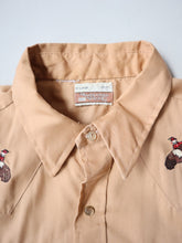 Load image into Gallery viewer, 1970&#39;s Sears Western Wear Embroidered Pearl Snap Shirt - L/XL
