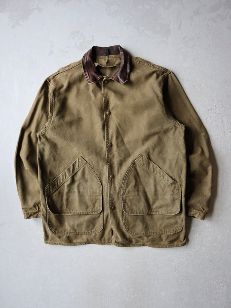 1980's Woolrich Canvas Hunting Jacket - L