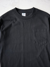 Load image into Gallery viewer, Black Pocket Tee - S
