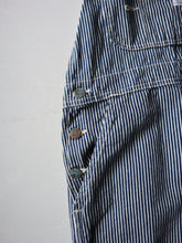 Load image into Gallery viewer, Big John Hickory Striped Overalls - 34&quot;
