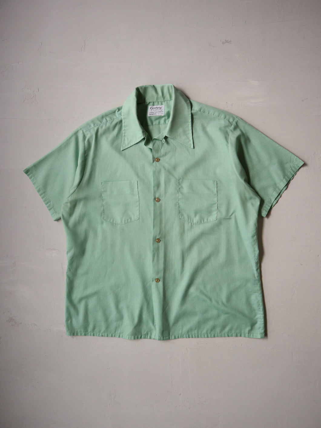 1970's Van Heusen Loop Collar Shirt - L