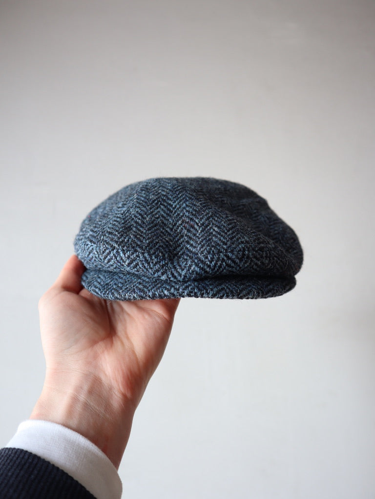 Harris Tweed Wool Flat Cap