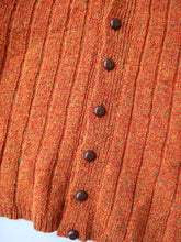 Load image into Gallery viewer, 1970&#39;s Wool Flecked Cardigan - M
