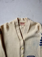 Load image into Gallery viewer, 1940&#39;s Distressed &#39;G&#39; Varsity Cardigan - S/M
