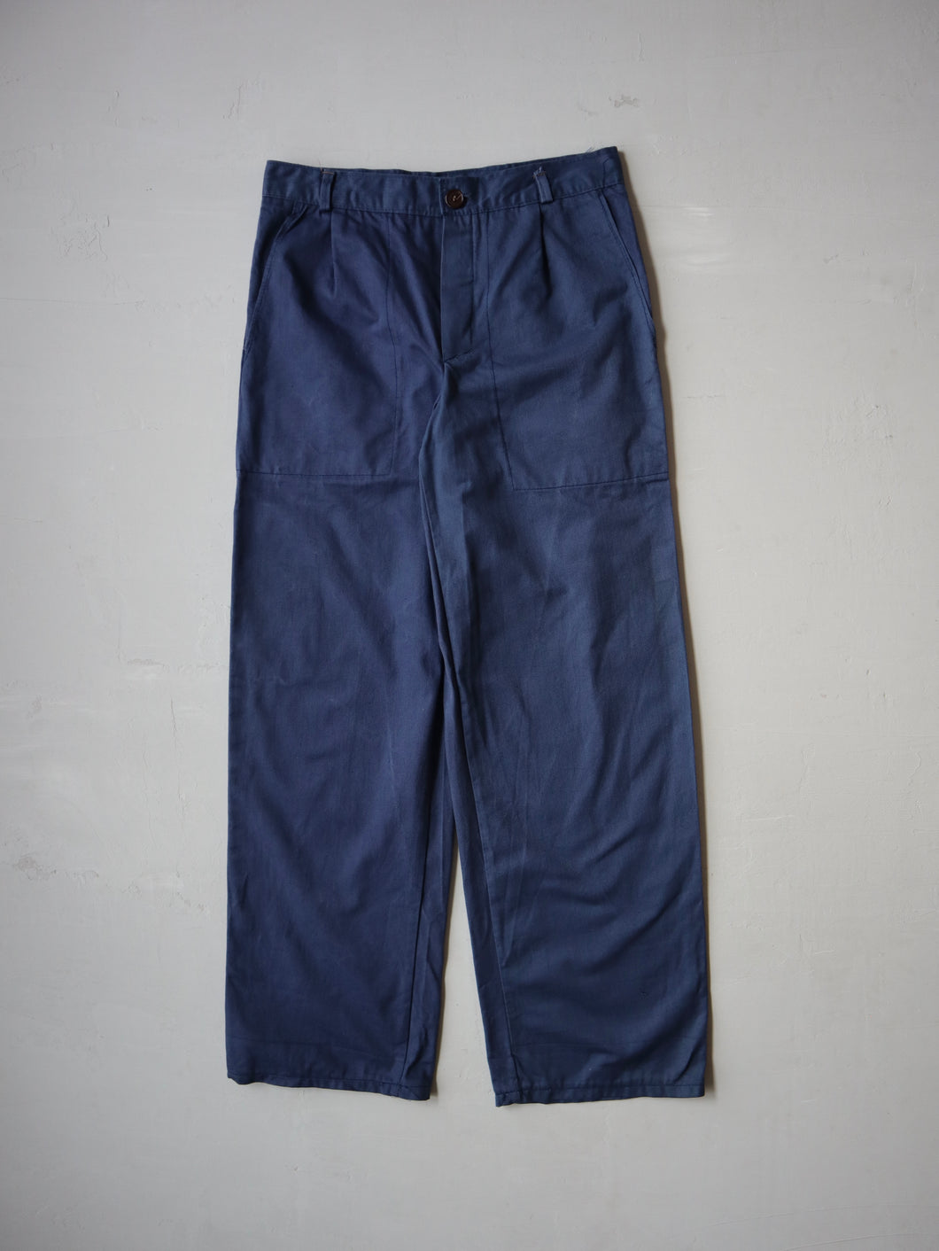 Faded French Workwear Pants - 30