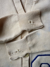 Load image into Gallery viewer, 1940&#39;s Distressed &#39;G&#39; Varsity Cardigan - S/M
