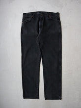 Load image into Gallery viewer, Black Faded Wrangler Denim Jeans - 36&quot;
