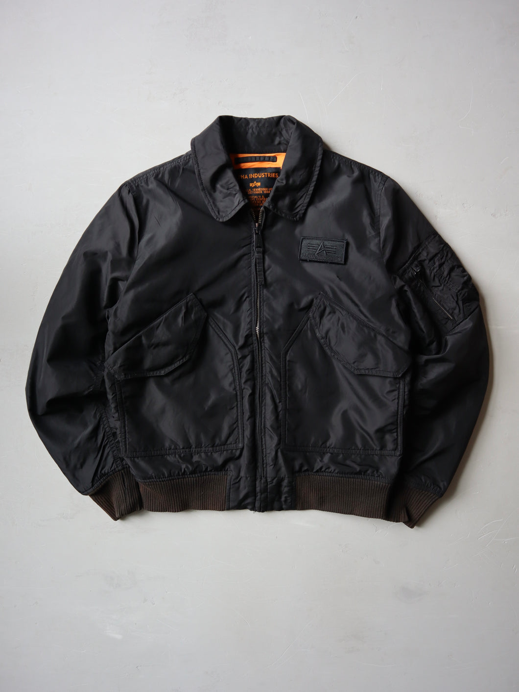 Alpha Industries Dark Brown CWU-45/P Flyer's Jacket - M