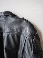 Load image into Gallery viewer, 1960&#39;s Leather Biker Jacket - S/M
