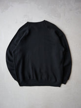 Load image into Gallery viewer, 1990&#39;s Blank Black Raglan Sweatshirt - L
