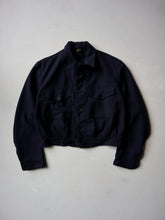 Load image into Gallery viewer, 1940&#39;s Royal Navy Wool Working Dress Blouse - M/L
