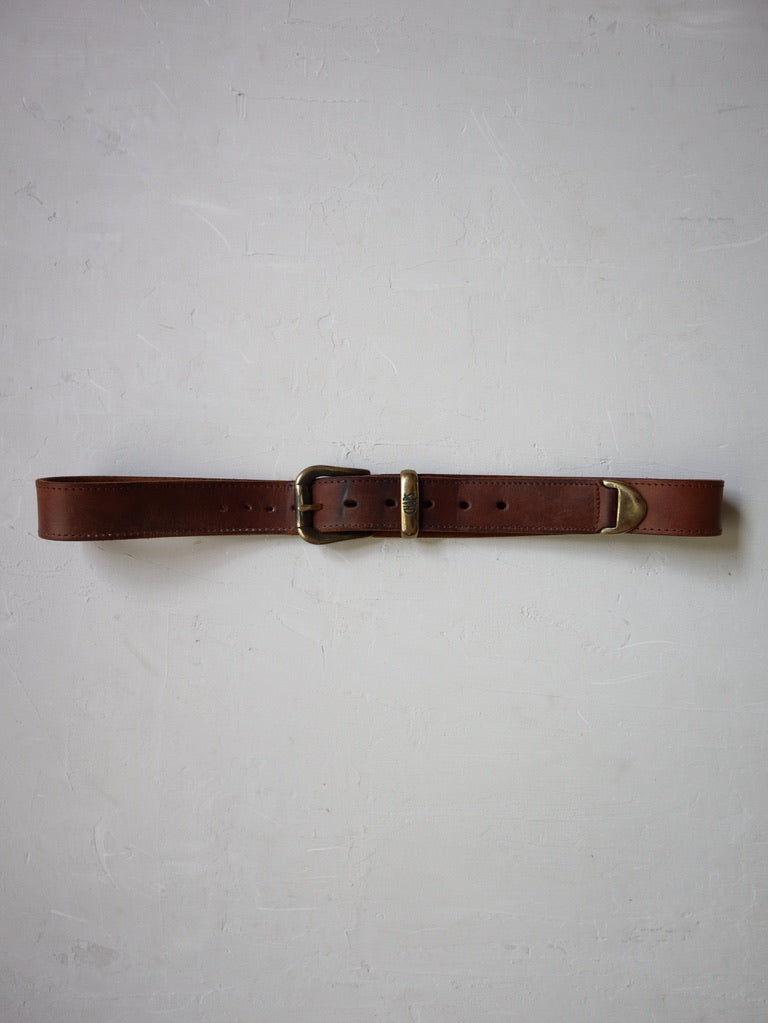 Chaps Ralph Lauren Brown Leather Belt - 36