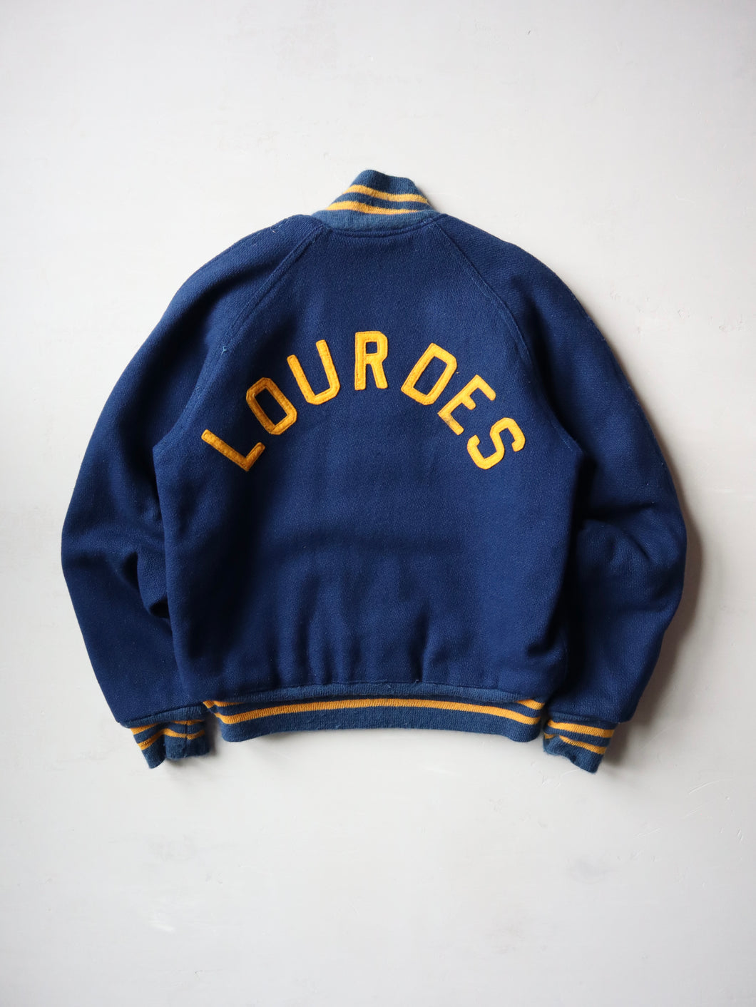 1960's Lourdes Wool Bomber Jacket - S