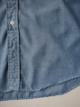 Load image into Gallery viewer, 1970&#39;s OshKosh Union Made Chambray Work Shirt - L
