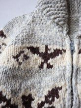 Load image into Gallery viewer, 1980&#39;s Tuak Cowichan Wool Cardigan - S
