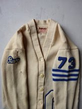 Load image into Gallery viewer, 1940&#39;s Distressed &#39;G&#39; Varsity Cardigan - S/M
