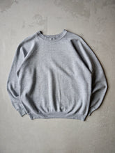 Load image into Gallery viewer, 1990&#39;s Blank Grey Raglan Sweatshirt - L
