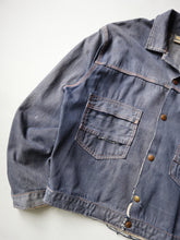 Load image into Gallery viewer, 1960&#39;s AMCO Selvedge Denim Workwear Jacket - M
