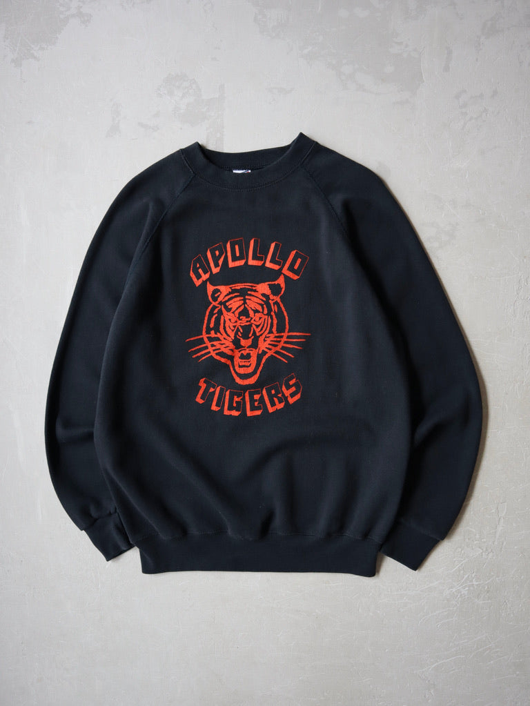 1990's Apollo Tigers Raglan Sweatshirt - L