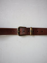 Load image into Gallery viewer, Chaps Ralph Lauren Brown Leather Belt - 36&quot; - 44&quot;
