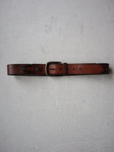 Load image into Gallery viewer, Fossil Brown Leather Belt - 33&quot;-36&quot;
