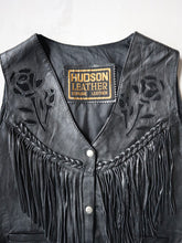 Load image into Gallery viewer, Hudson Leather Embroidered Vest - M
