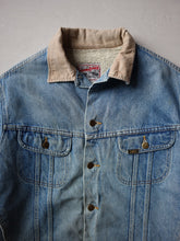 Load image into Gallery viewer, 1980&#39;s Lee Storm Rider Sherpa Lined Denim Jacket - L/XL
