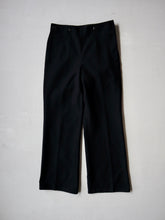 Load image into Gallery viewer, 1990&#39;s German Navy Wool Garbardine Dress Pants - 30&quot;
