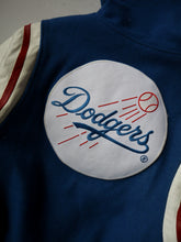 Load image into Gallery viewer, 1990&#39;s LA Dodgers Hooded Varisty Jacket - L
