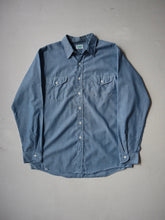 Load image into Gallery viewer, 1970&#39;s OshKosh Union Made Chambray Work Shirt - L
