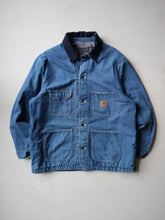 Load image into Gallery viewer, 1970&#39;s Big Ben by Wrangler Blanket Lined Denim Chore Jacket - XL
