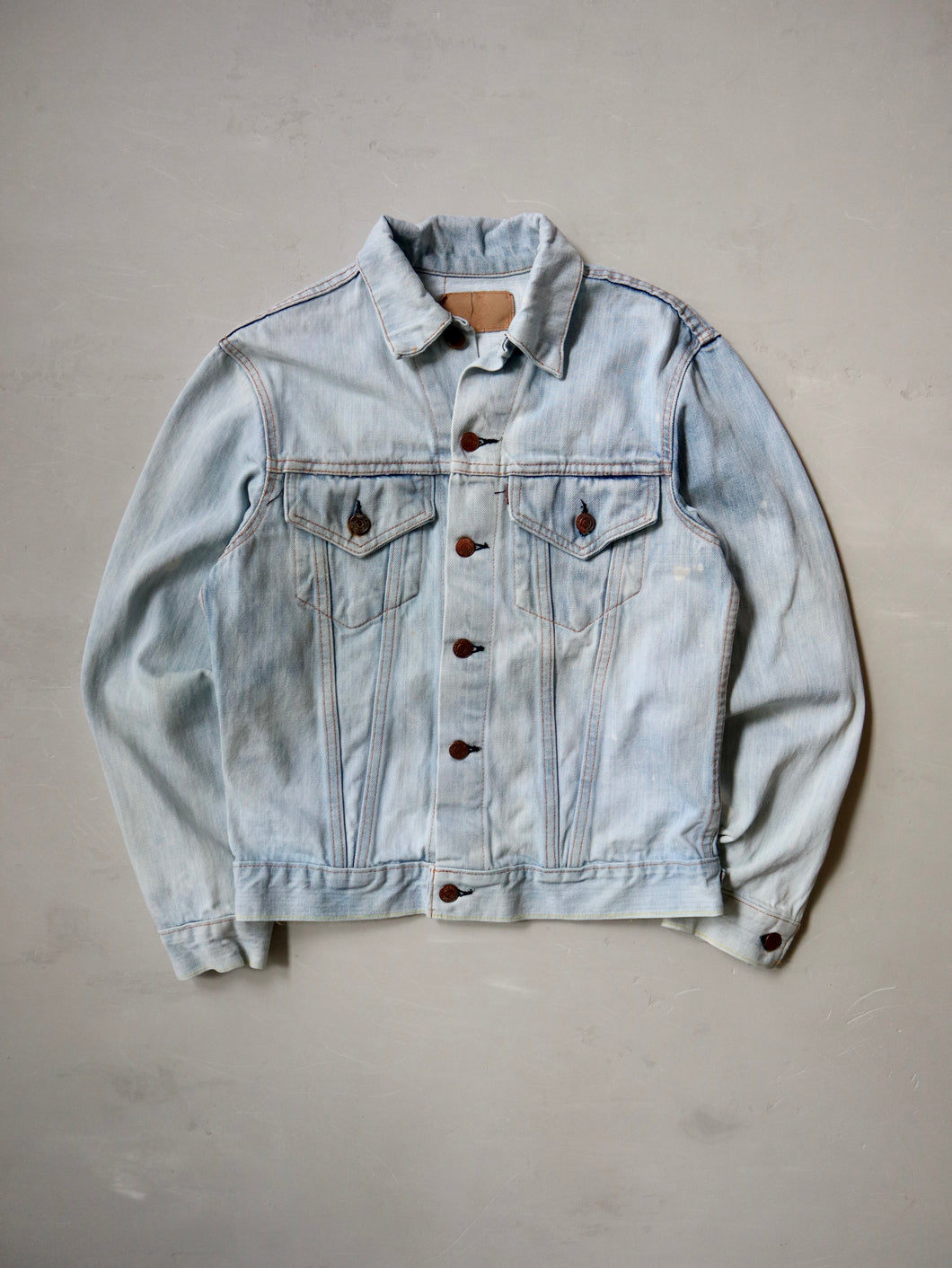 1970's Faded Levi's 'Big E' Denim Jacket - XS