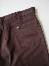 Load image into Gallery viewer, 1970&#39;s Lee Riders Brown Flares - 36&quot;
