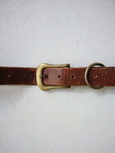 Load image into Gallery viewer, Brown Leather Belt - 32&quot; - 40&quot;
