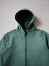 Load image into Gallery viewer, Faded Green Carhartt Waffle Lined Zip Up - L/XL
