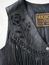 Load image into Gallery viewer, Hudson Leather Embroidered Vest - M
