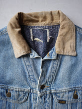 Load image into Gallery viewer, 1980&#39;s Lee Storm Rider Blanket Lined Denim Jacket - XL
