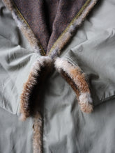 Load image into Gallery viewer, Kapital Rabbit Fur Trim Coat - M
