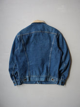 Load image into Gallery viewer, 1980&#39;s Lee Flannel Lined Denim Jacket with Corduroy Collar - S/M
