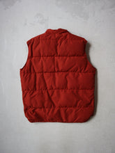 Load image into Gallery viewer, 1980&#39;s Woolrich Burnt Orange Down Puffer Vest - L
