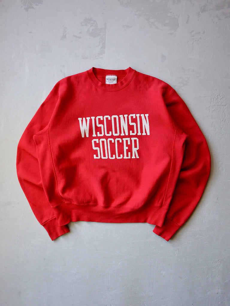 1990's Wisconsin Soccer Reverse Weave Style Sweatshirt - XL