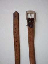 Load image into Gallery viewer, Brown Leather Belt - 32&quot; - 38&quot;
