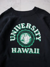 Load image into Gallery viewer, 1990&#39;s University of Hawaii Puff Print Raglan - L
