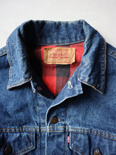 Load image into Gallery viewer, 1970/80&#39;s Made in USA Levi&#39;s Flannel Lined Denim Jacket - S
