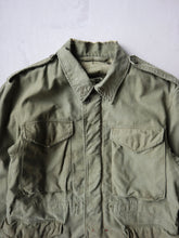 Load image into Gallery viewer, 1950&#39;s Thrashed OG-107 U.S Army M-43 Field Coat - M/L
