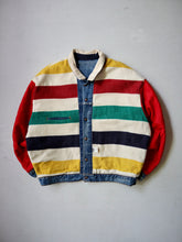 Load image into Gallery viewer, 1990&#39;s Made in USA Levis x Hudson Bay Reversible Denim Jacket - XL
