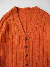 Load image into Gallery viewer, 1970&#39;s Wool Flecked Cardigan - M
